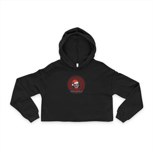 SAW Cropped Hoodie Merry Saw-Lidays