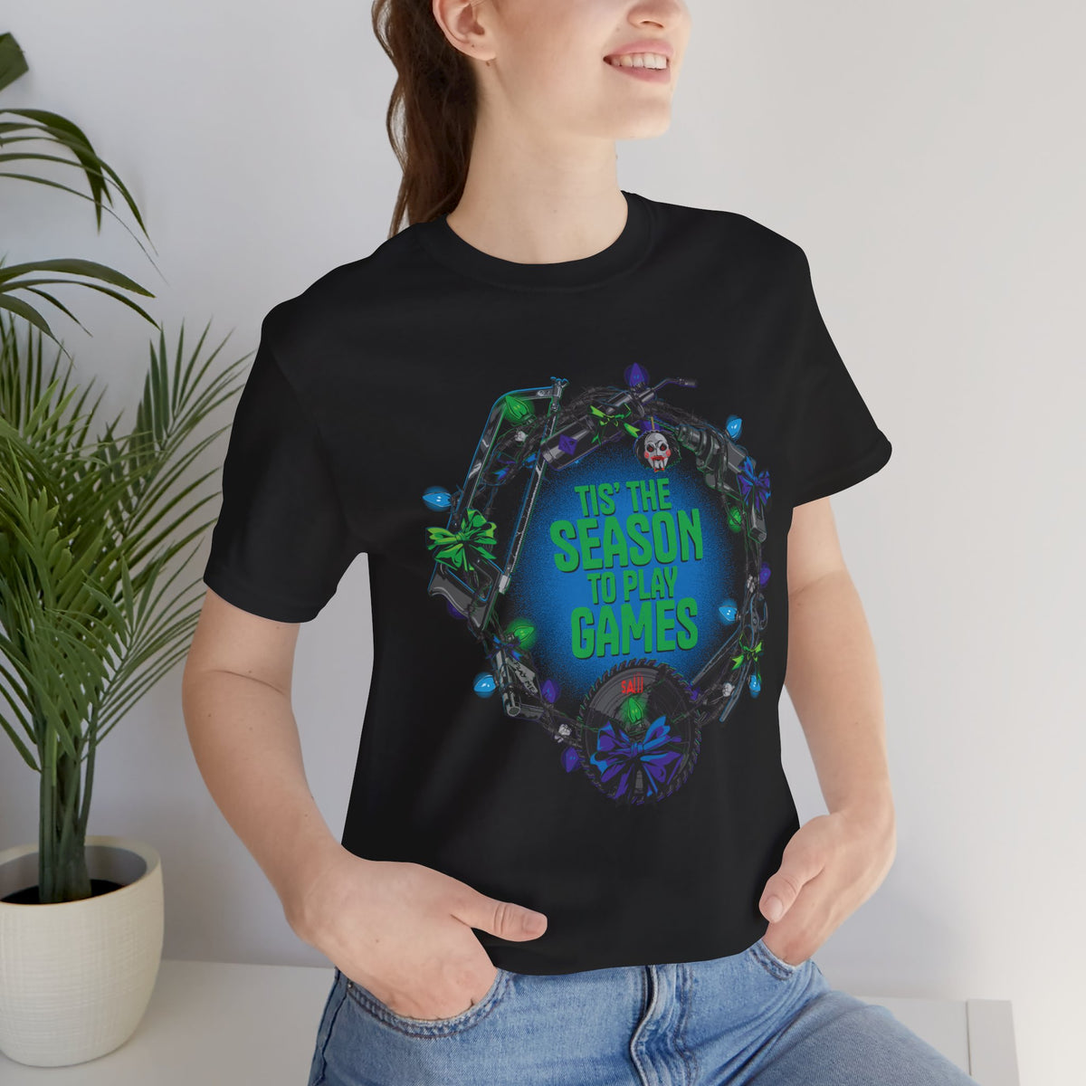 SAW T-Shirt Tis the Season to Play Games