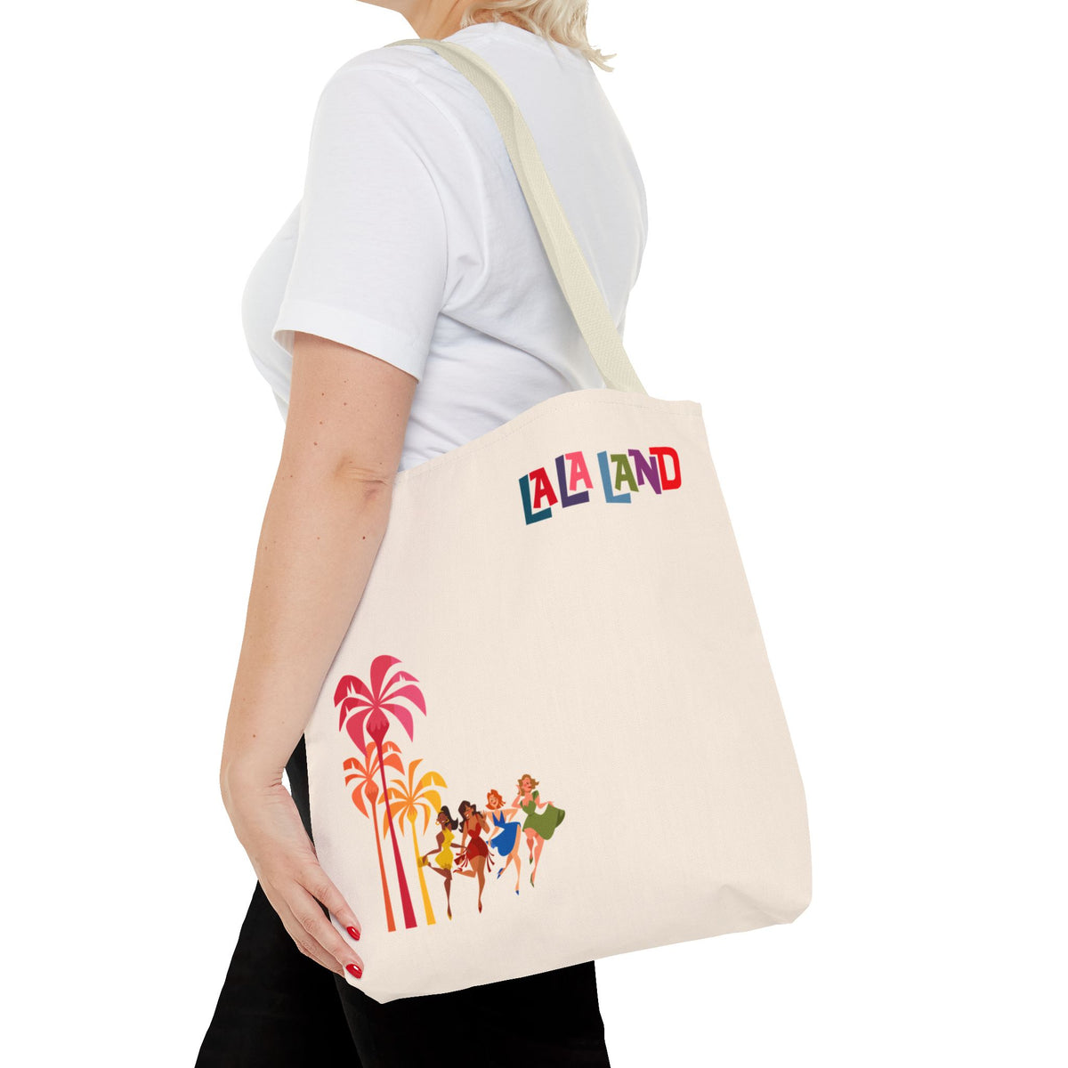 La La Land Tote Bag Palm Trees