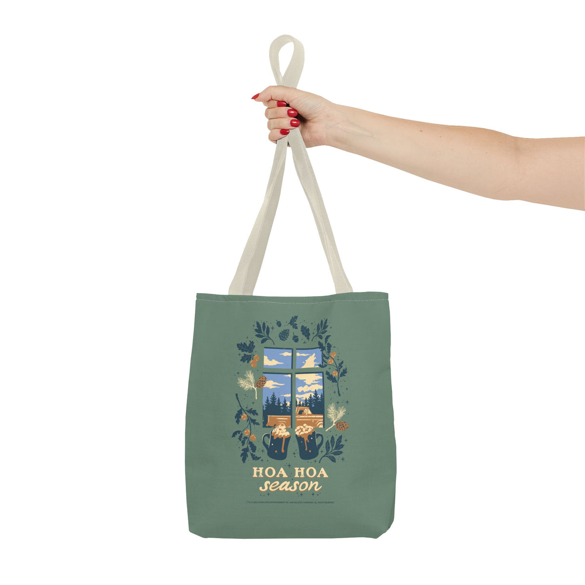 The Twilight Saga Green Tote Bag Hoa Hoa Season
