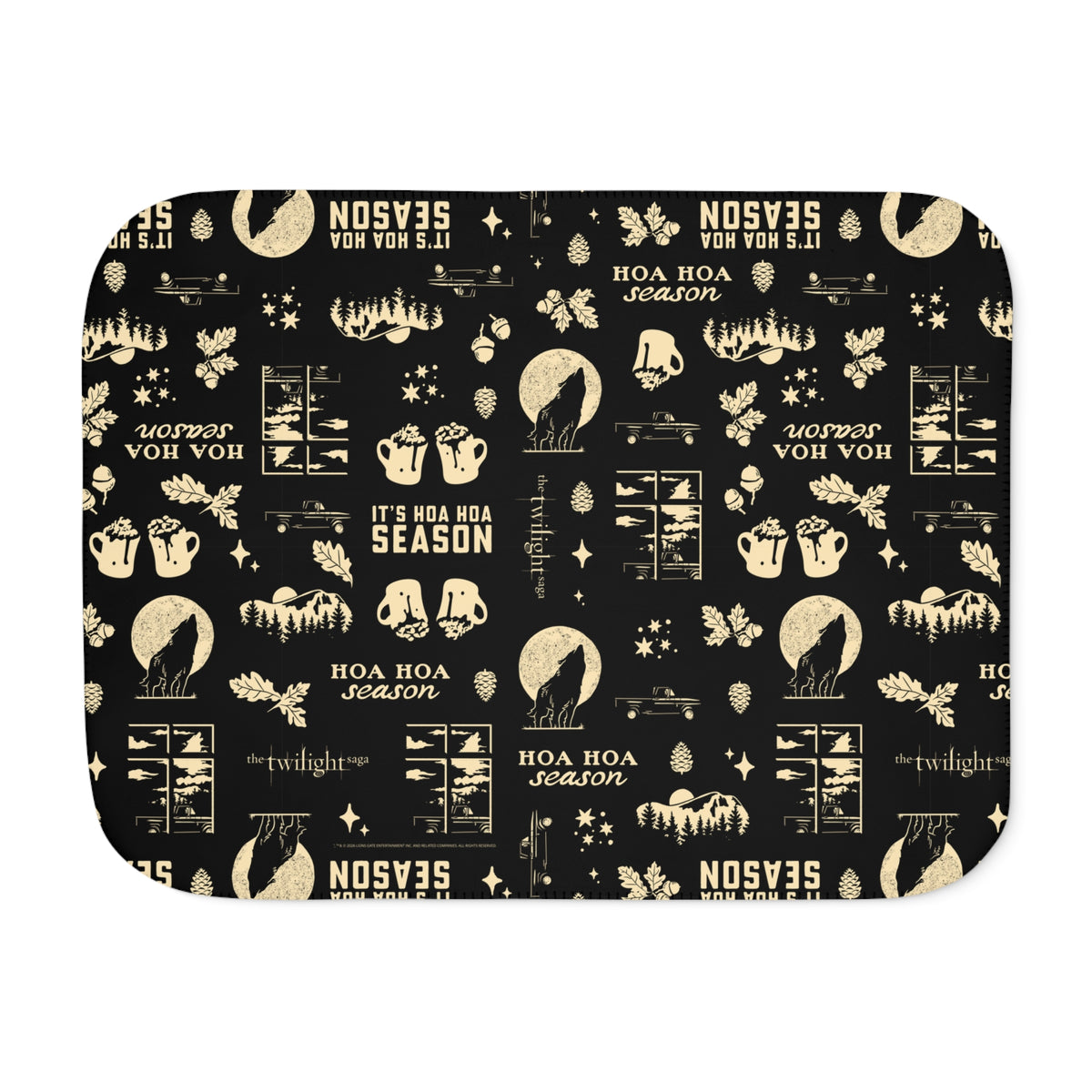 The Twilight Saga Sherpa Blanket It's Hoa Hoa Season