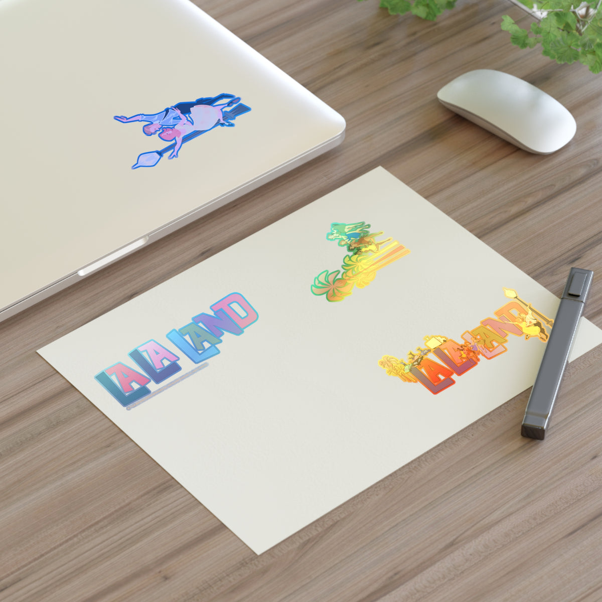 La La Land Stickers Logo