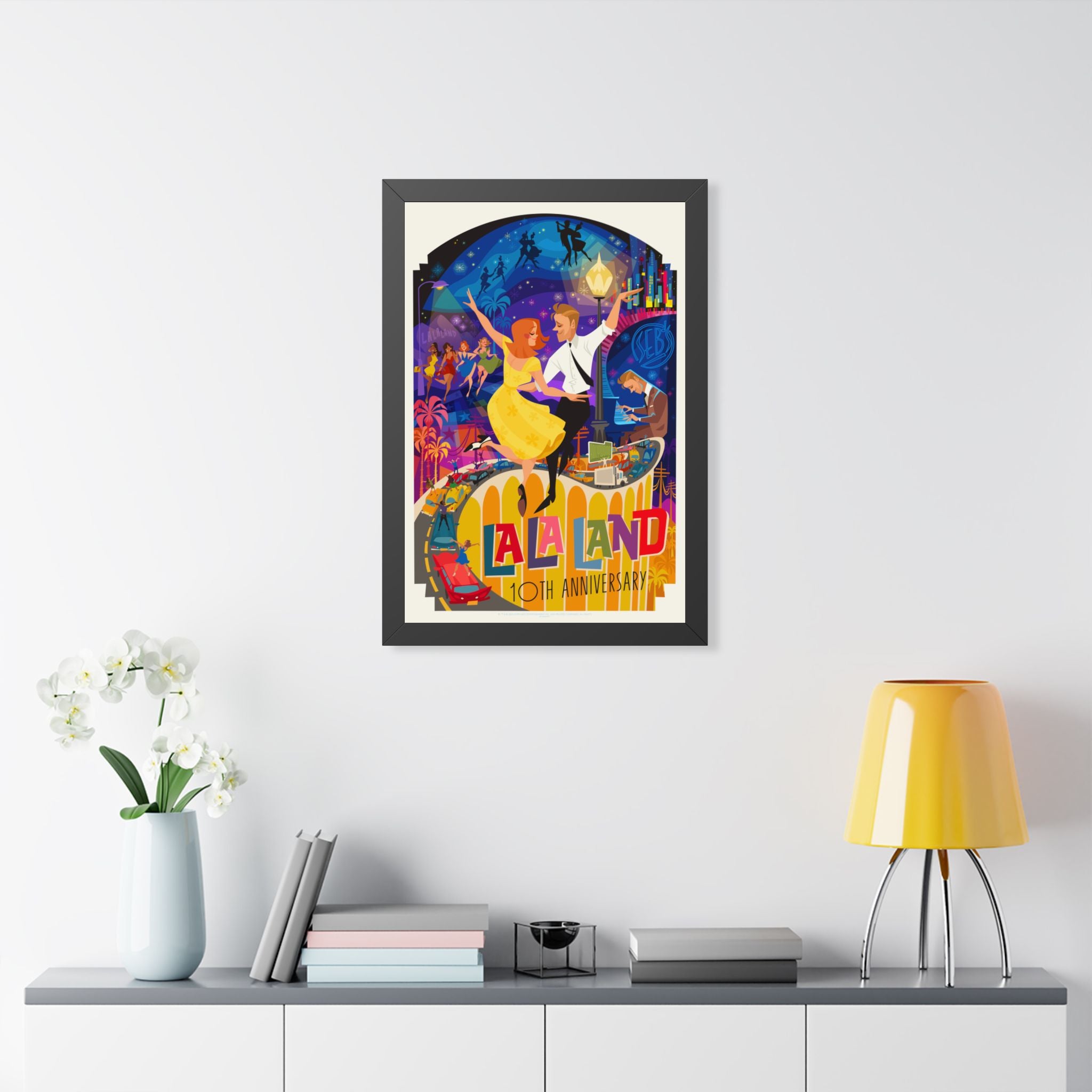 La La Land Framed Poster 10th Anniversary – Lionsgate Shop