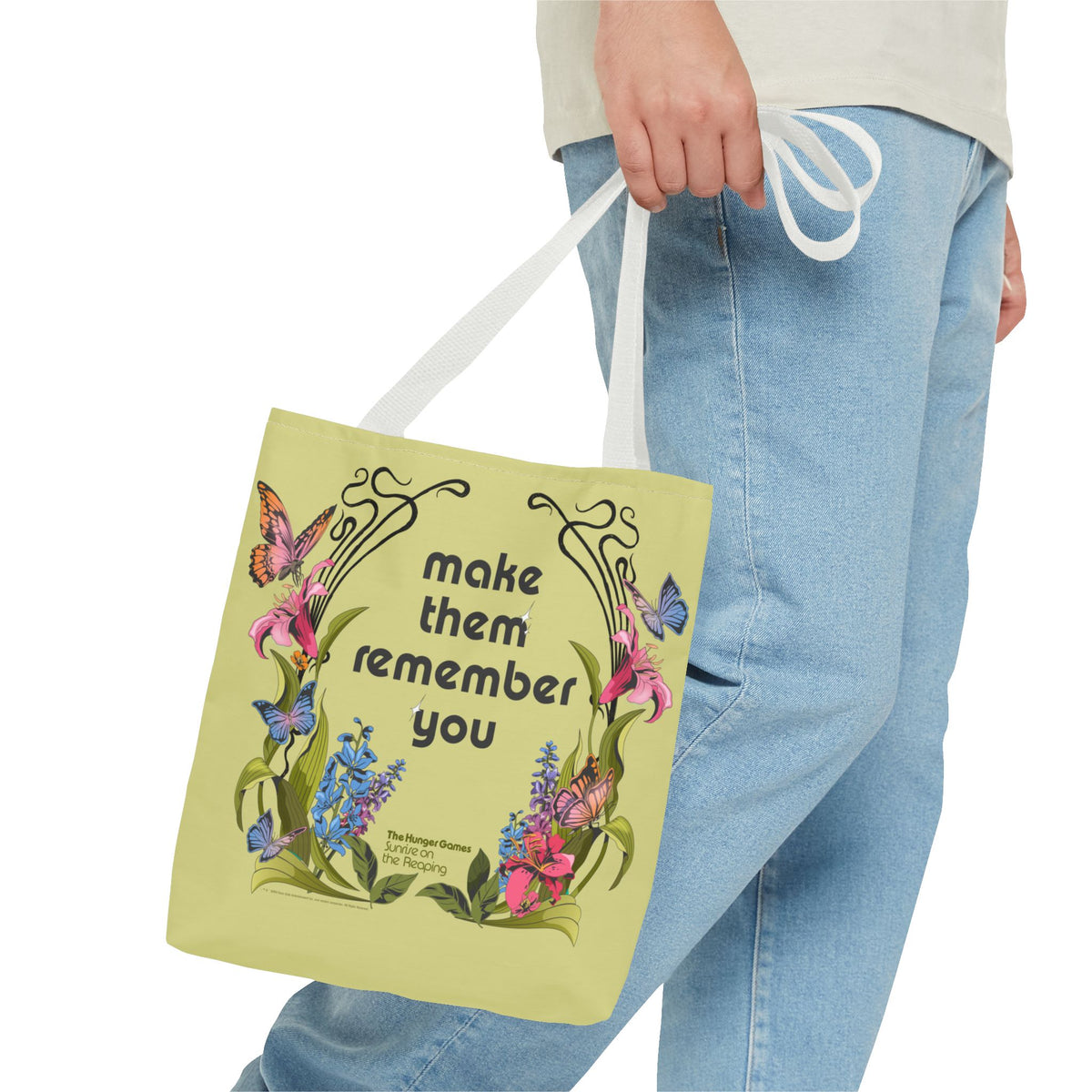 The Hunger Games: Sunrise on the Reaping Tote Bag Make Them Remember You