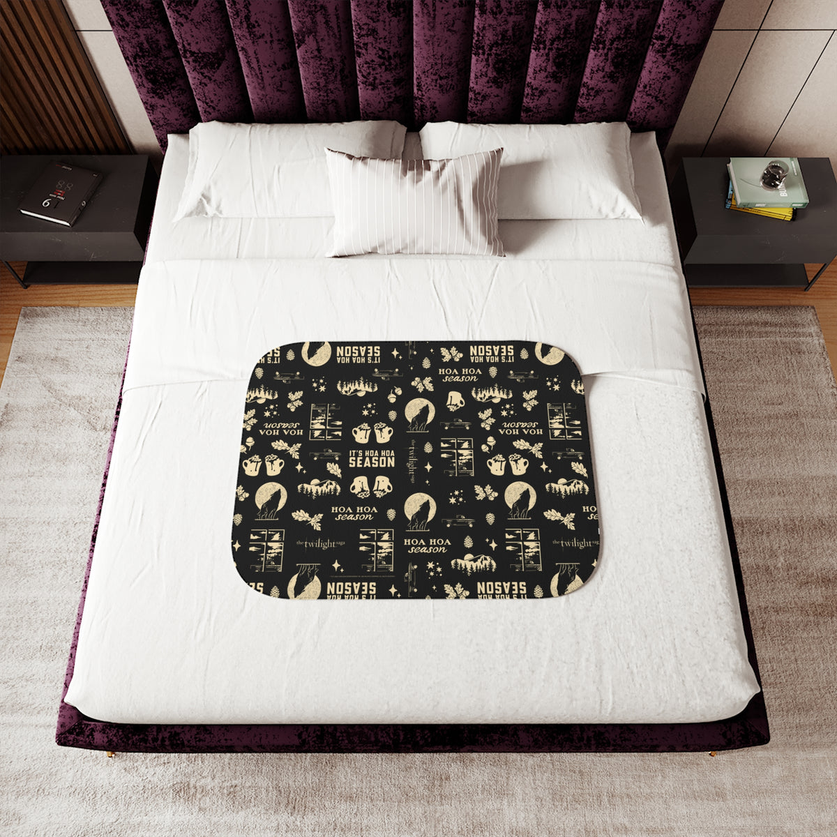 The Twilight Saga Sherpa Blanket It's Hoa Hoa Season