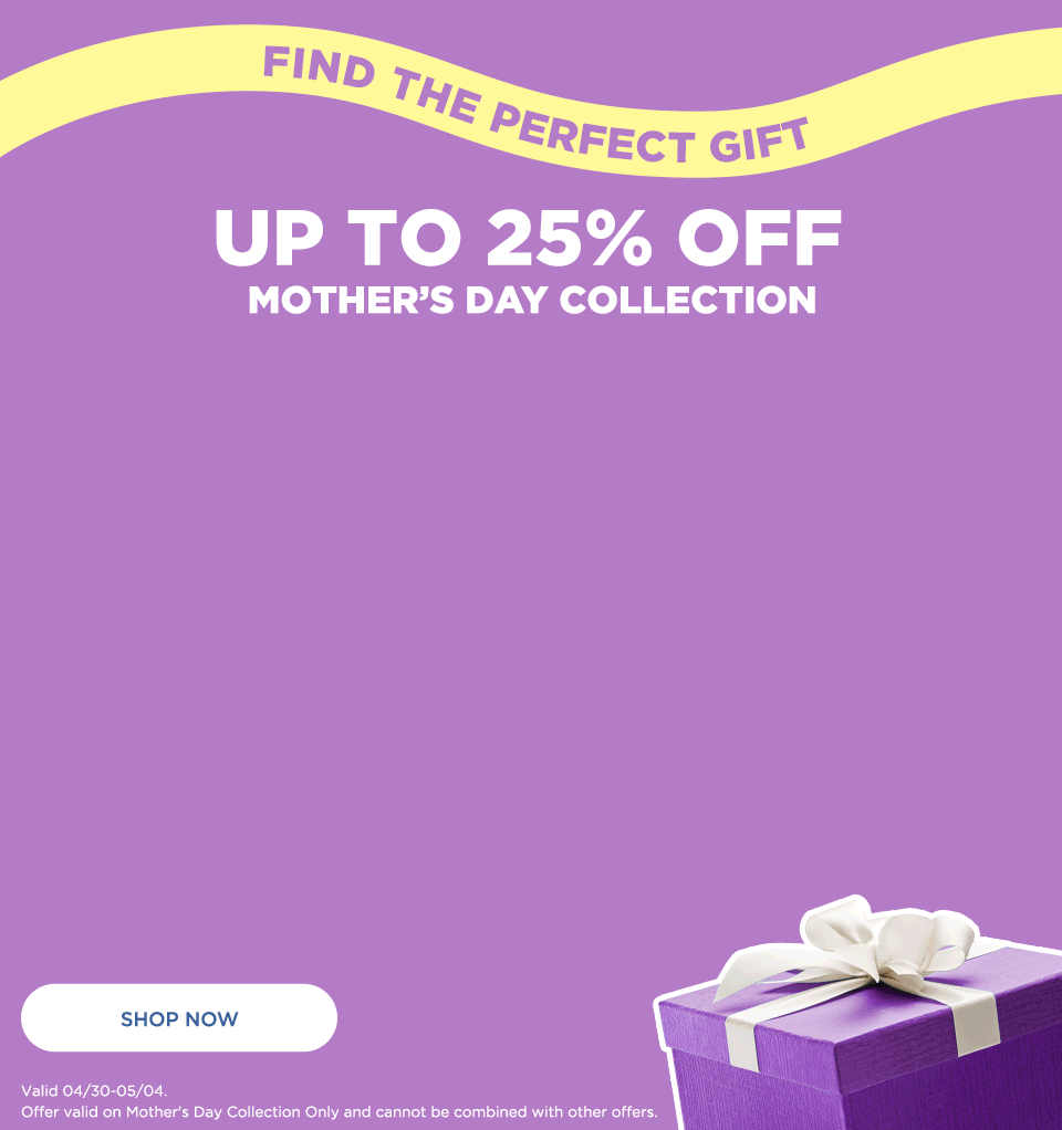 mobile feature banner MOTHER'S DAY SALE