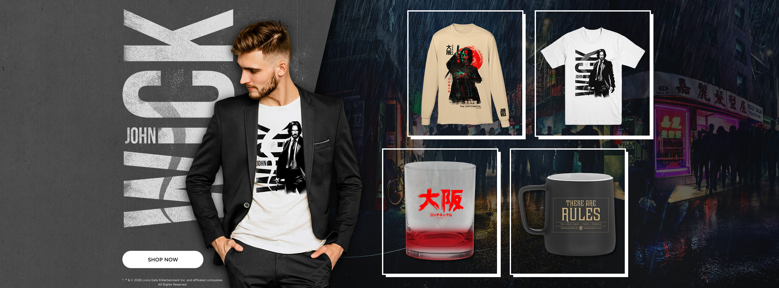 desktop feature banner JOHN WICK