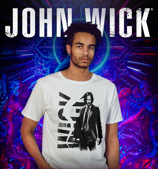 film banner for Shop John Wick