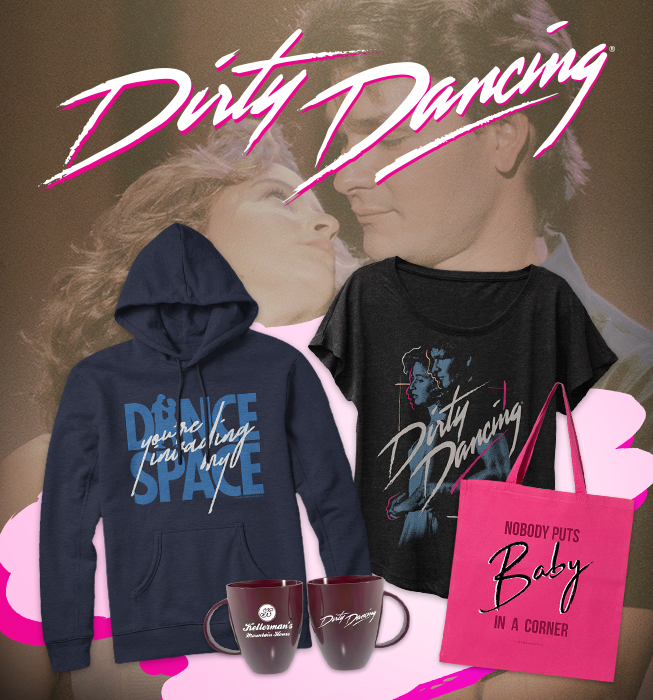 film banner Dirty Dancing merchandise