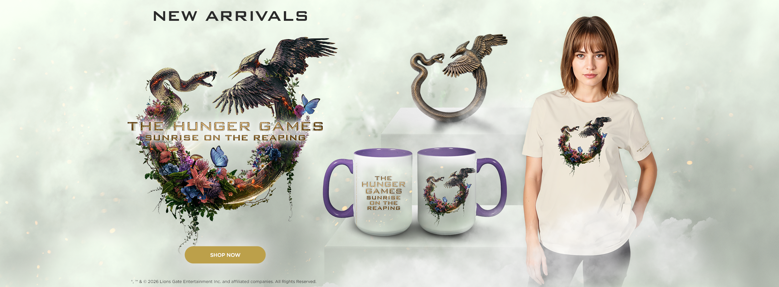 desktop feature banner THE HUNGER GAMES