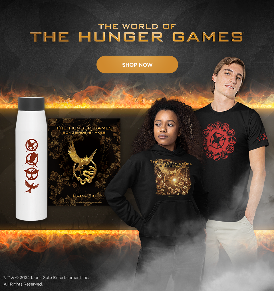 mobile feature banner THE HUNGER GAMES