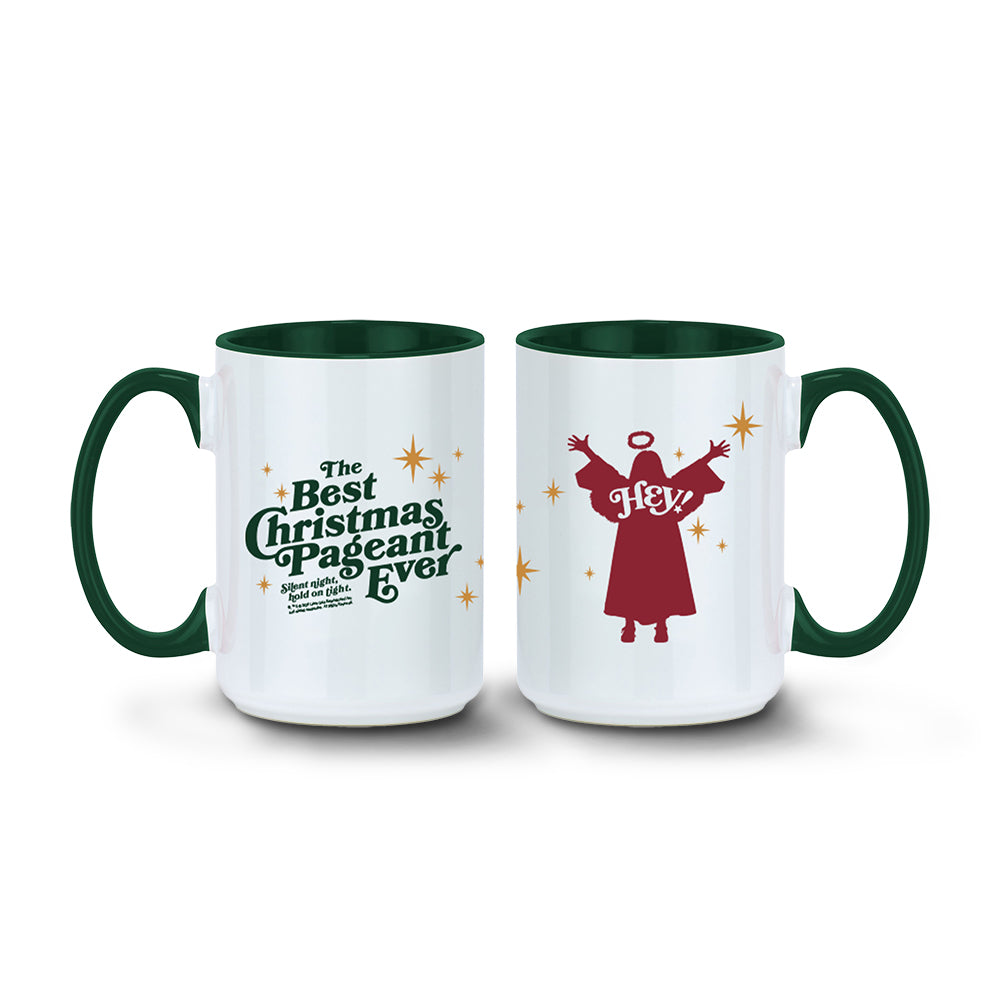 Best Christmas Pageant Ever Two Tone Logo Mug