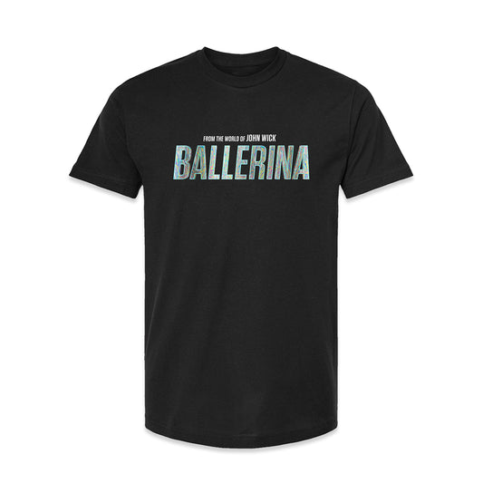 Ballerina Oil Slick Logo Tee