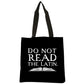 The Cabin in the Woods "Do Not Read the Latin" Tote Bag