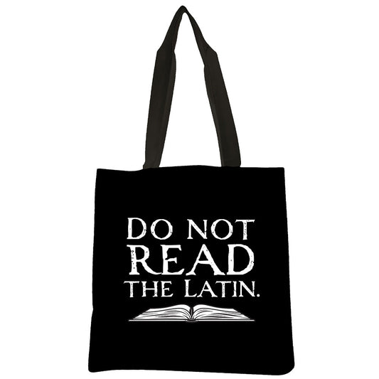 The Cabin in the Woods "Do Not Read the Latin" Tote Bag