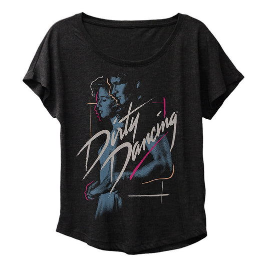 Johnny and Baby Charcoal Dolman from Dirty Dancing