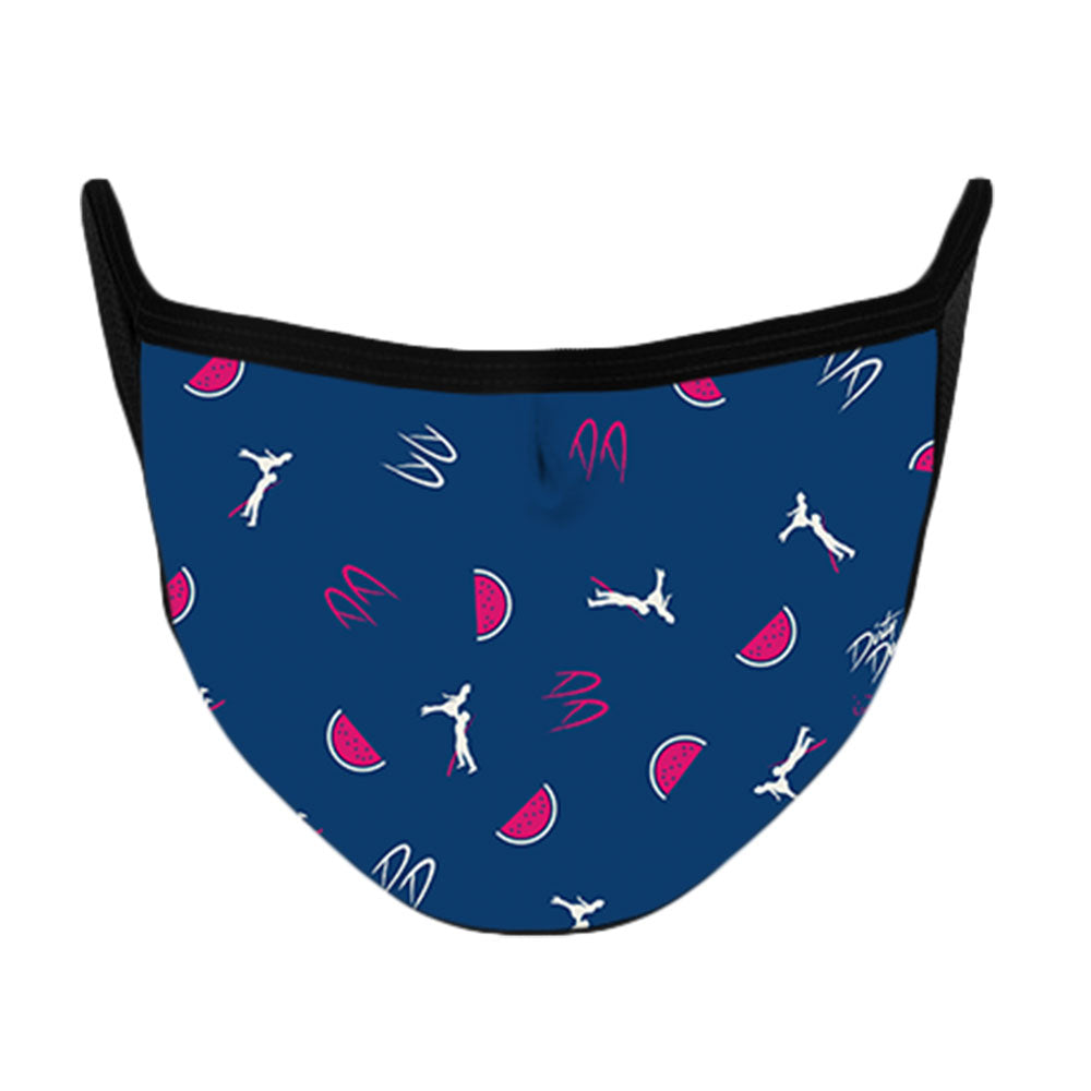 Dirty Dancing Toss Pattern Face Mask