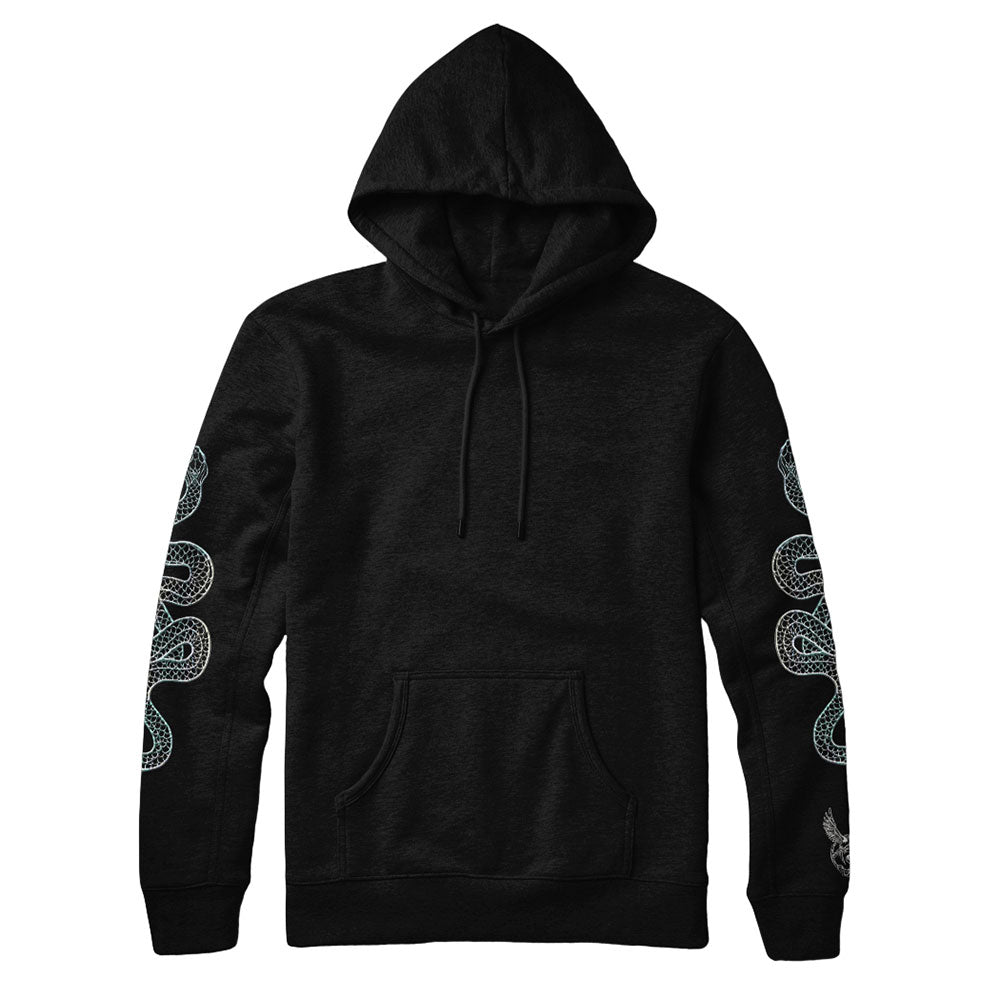 NieR 裏起毛 PARKA SNAKE 蛇 Songbirds & Snakes x Trish Summerville Snake Foil Hoodie