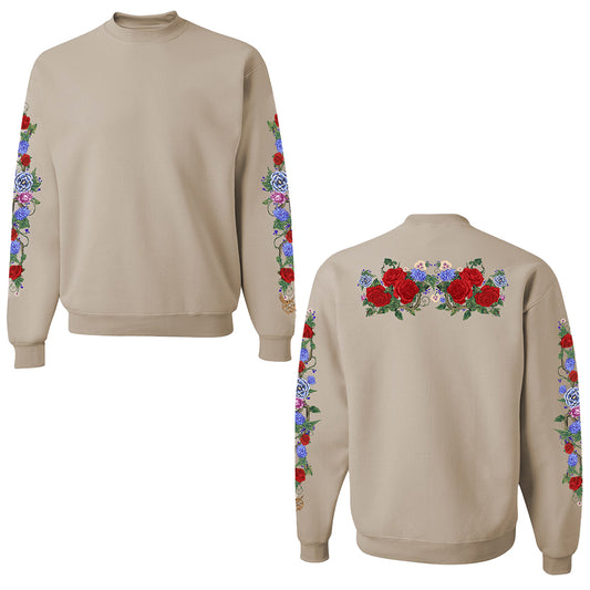 Songbirds & Snakes x Trish Summerville Flowers Crewneck