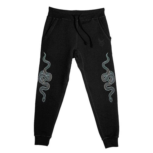 Songbirds & Snakes x Trish Summerville Snake Foil Joggers