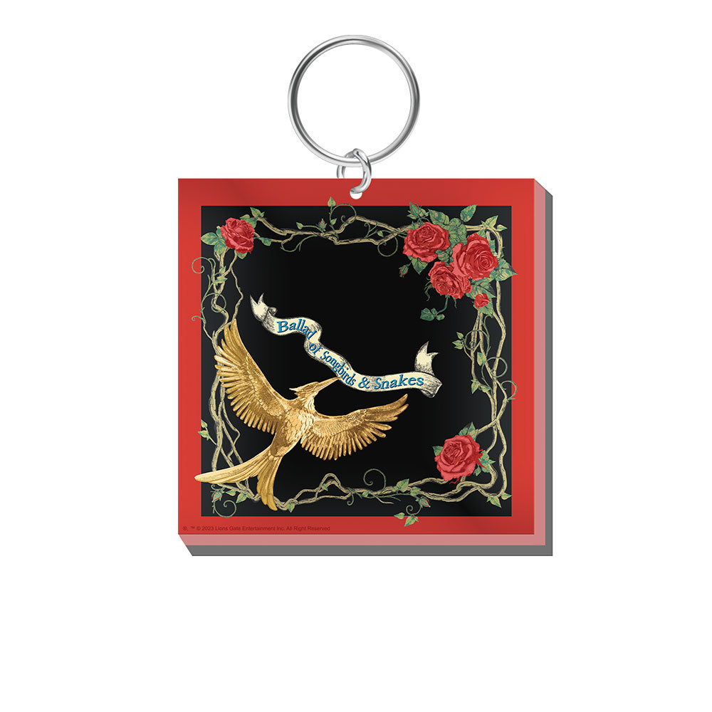 Songbirds & Snakes x Trish Summerville Rose Keychain