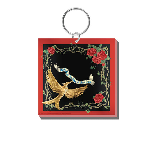 Songbirds & Snakes x Trish Summerville Rose Keychain