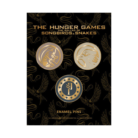 The Hunger Games: The Ballad of Songbirds & Snakes Icon Pin Set