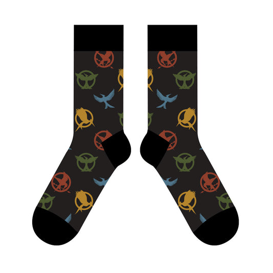 The World of the Hunger Games Emblem Socks