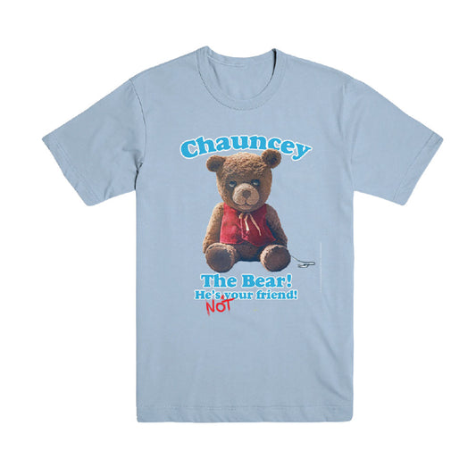 Imaginary Chauncey the Bear Blue Unisex Tee