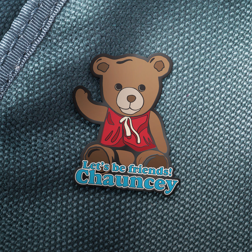 Imaginary Chauncey the Bear Enamel Pin