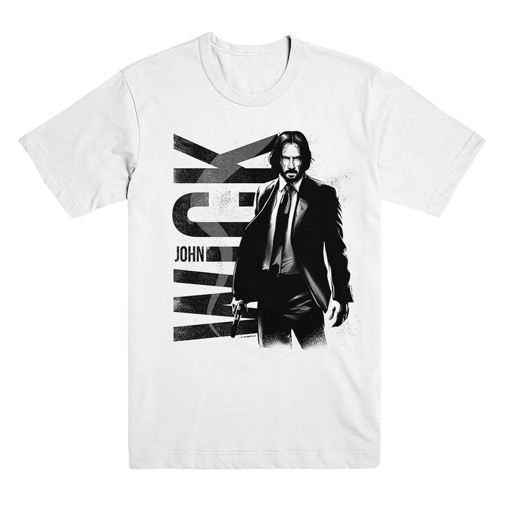 Classic Character White Unisex Tee from John Wick