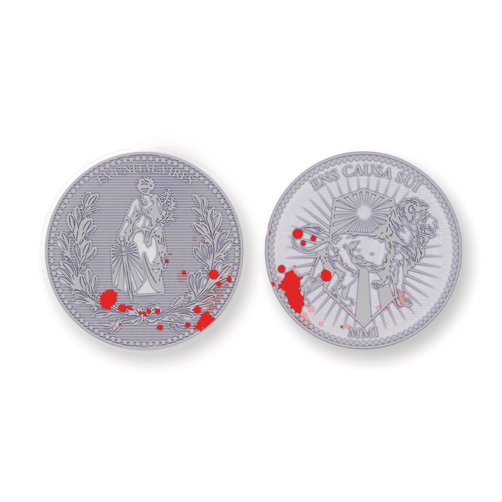 John Wick Translucent Blood Splatter Coin