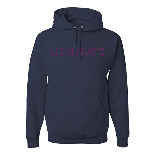Lionsgate Logo Navy Pullover Hoodie
