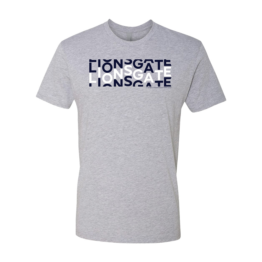 Lionsgate Scatter Logo Gray Unisex Tee