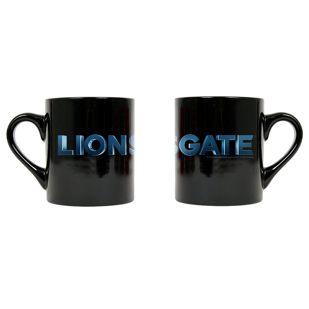 Lionsgate 3D Logo Black Mug