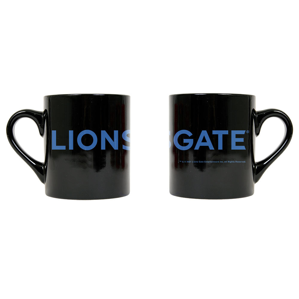 Lionsgate Logo Black Mug