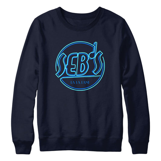 Seb's Navy Crewneck from La La Land