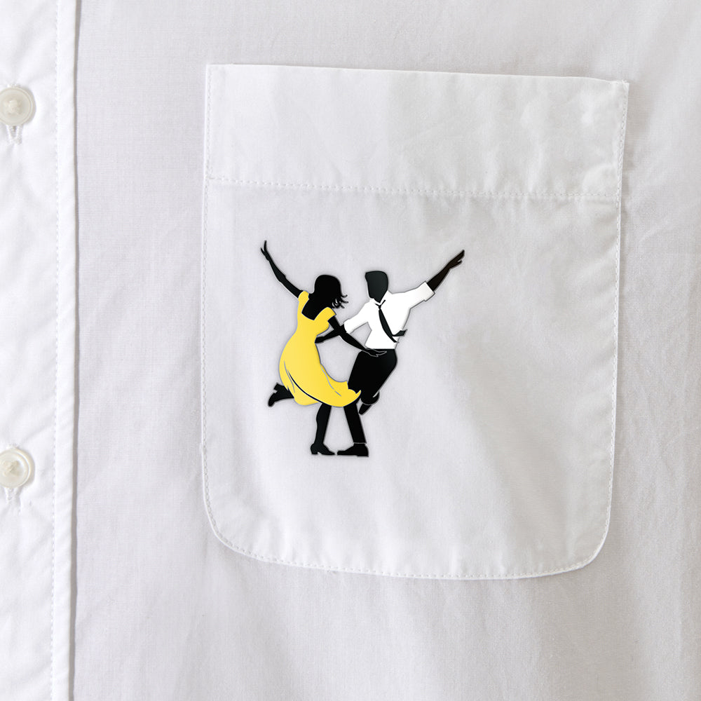 La La Land Silhouette Pin