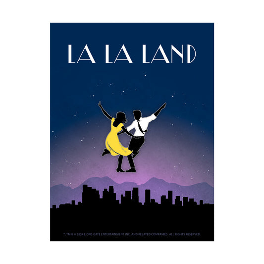 La La Land Silhouette Pin