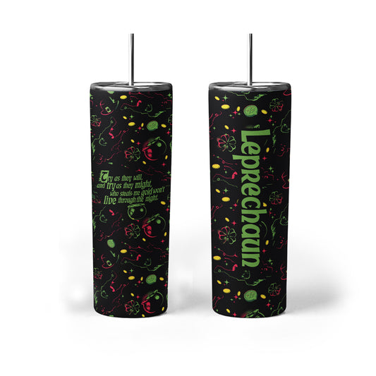 Leprechaun "Live Through the Night" Tumbler