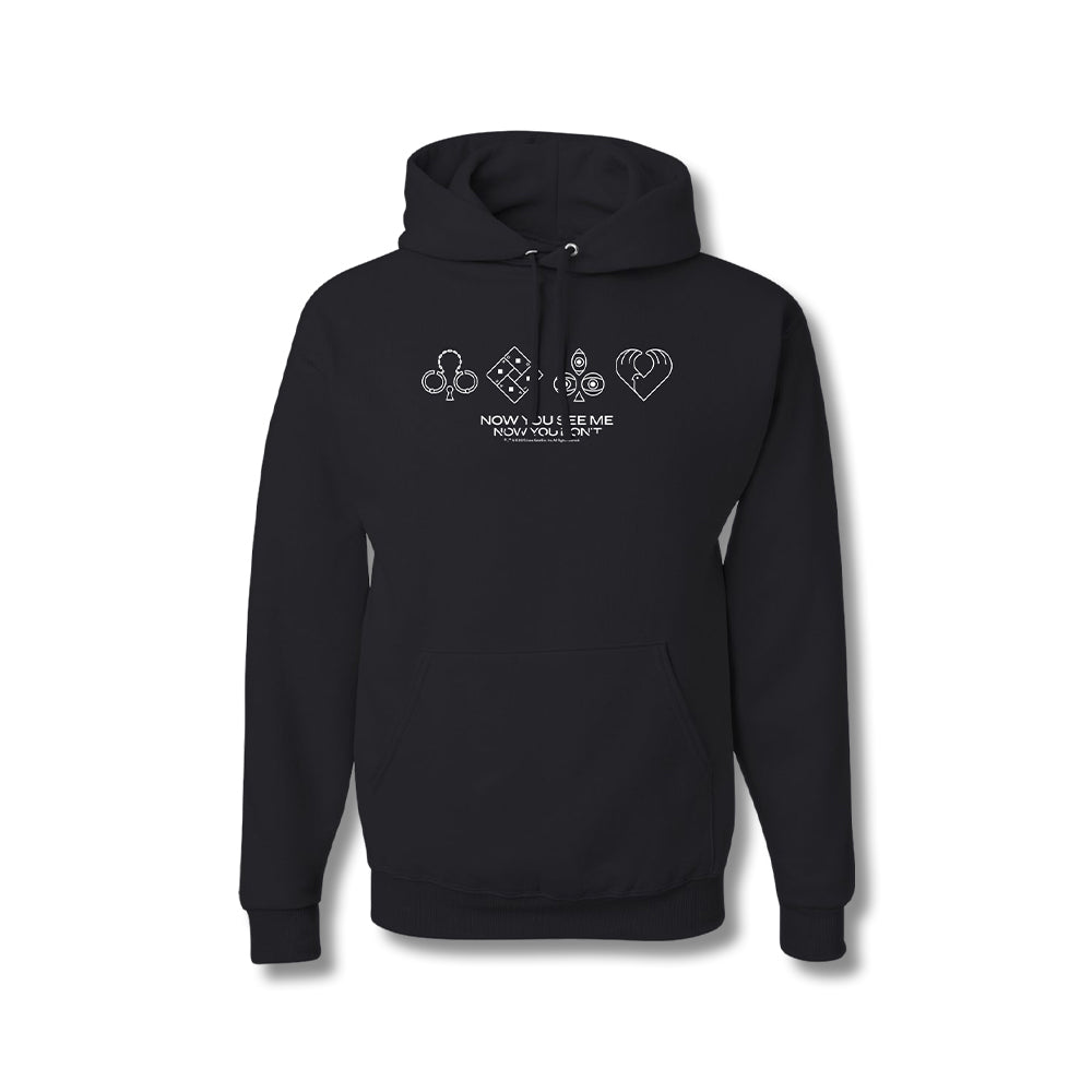 Now You See Me, Now You Don't Suit Logo Hoodie