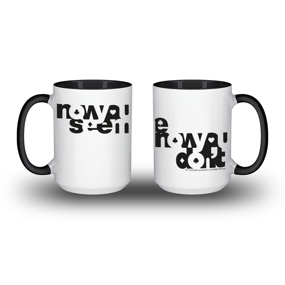 Now You See Me, Now You Don't Logo Mug