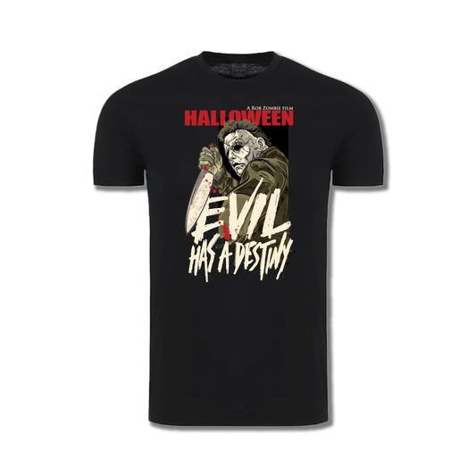 Rob Zombie Halloween Evil Has a Destiny Unisex Tee