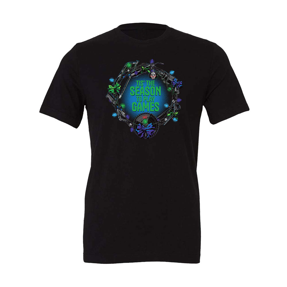 SAW Tis the Season to Play Games Unisex Tee