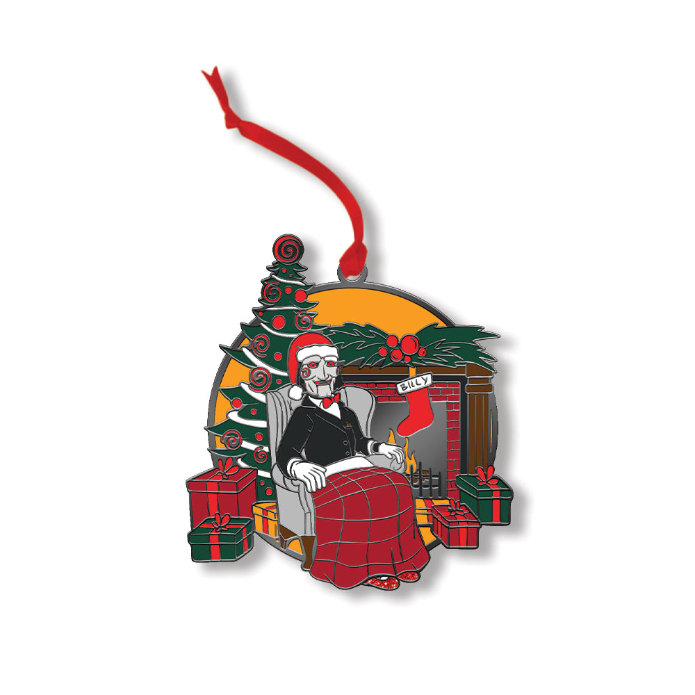 SAW Billy the Puppet Fireplace Holiday Ornament
