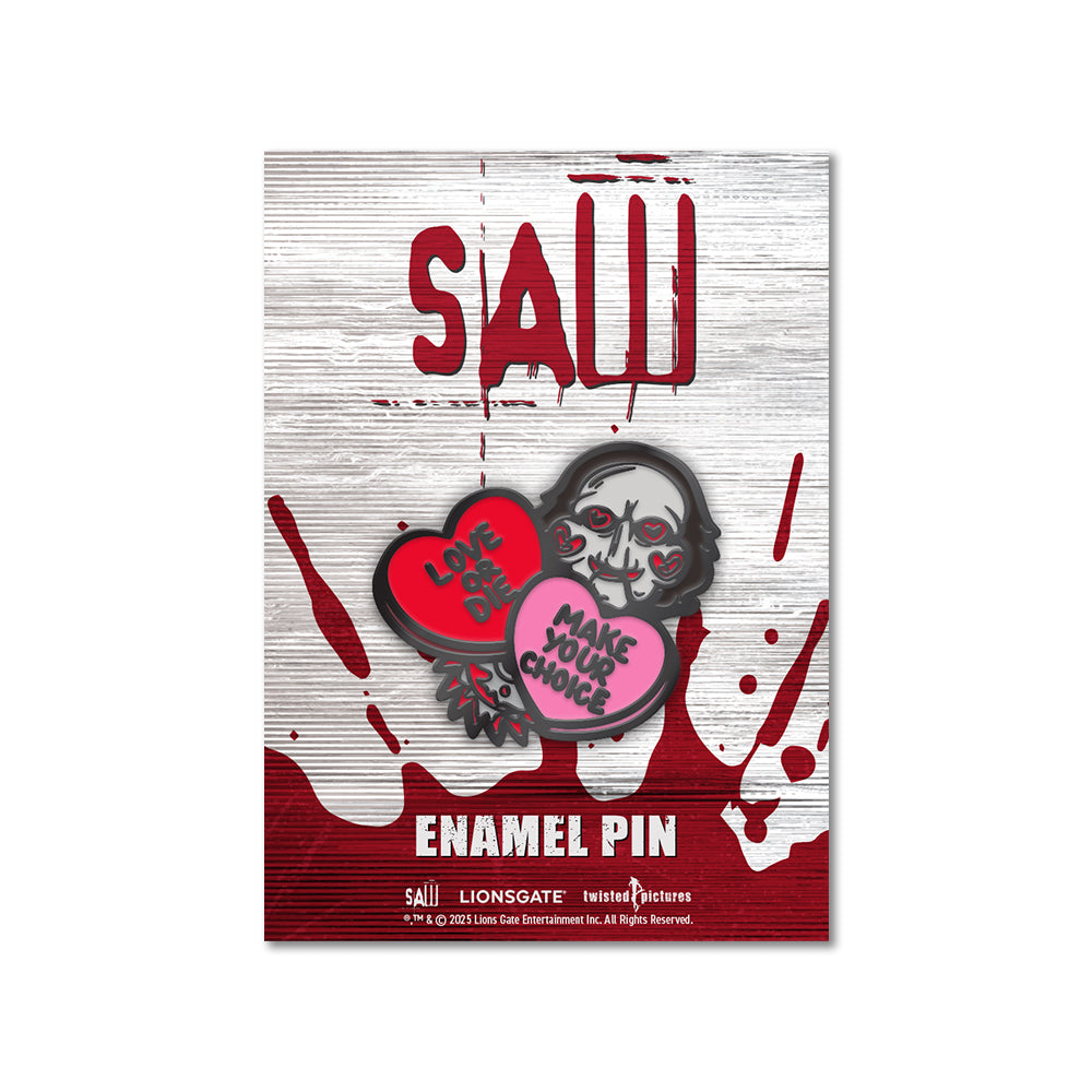 SAW Billy Love or Die Enamel Pin