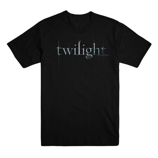 The Twilight Saga Logo Black Unisex Tee