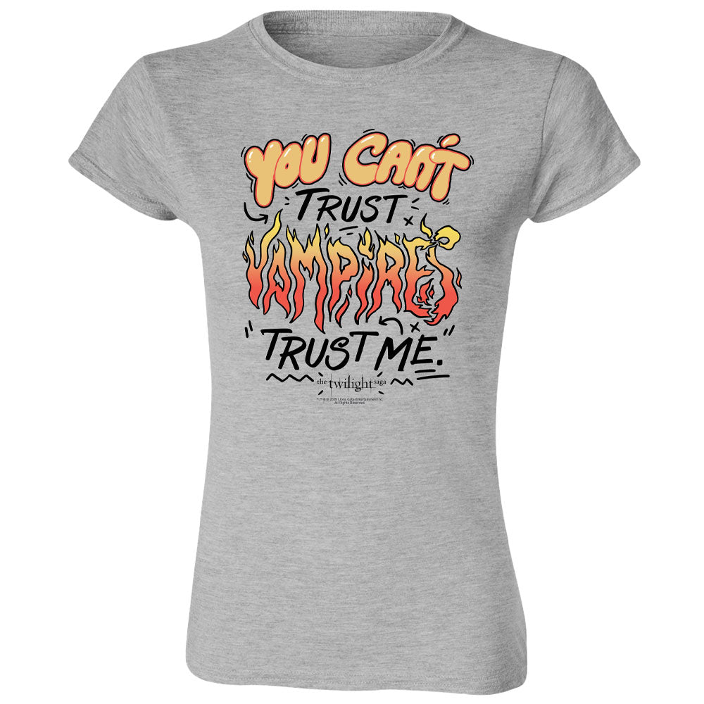 The Twilight Saga “You Can't Trust Vampires” Fitted Tee