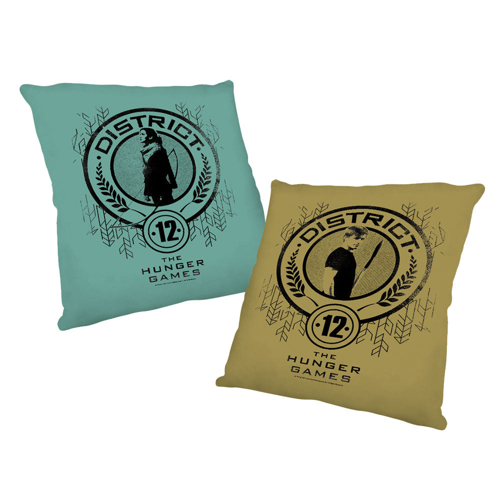 The Hunger Games District 12 Pillow