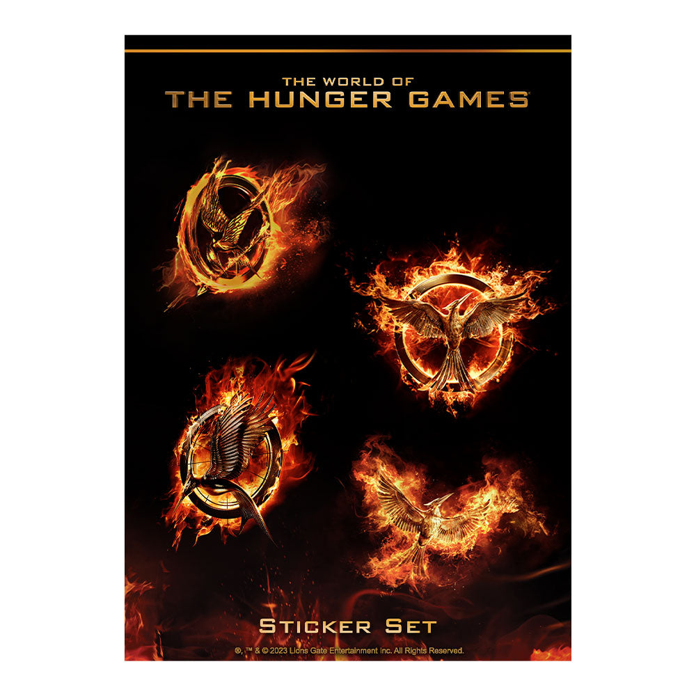 The World of the Hunger Games Sticker Set